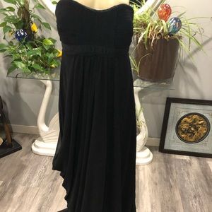 VINTAGE Bari Jay chiffon evening gown